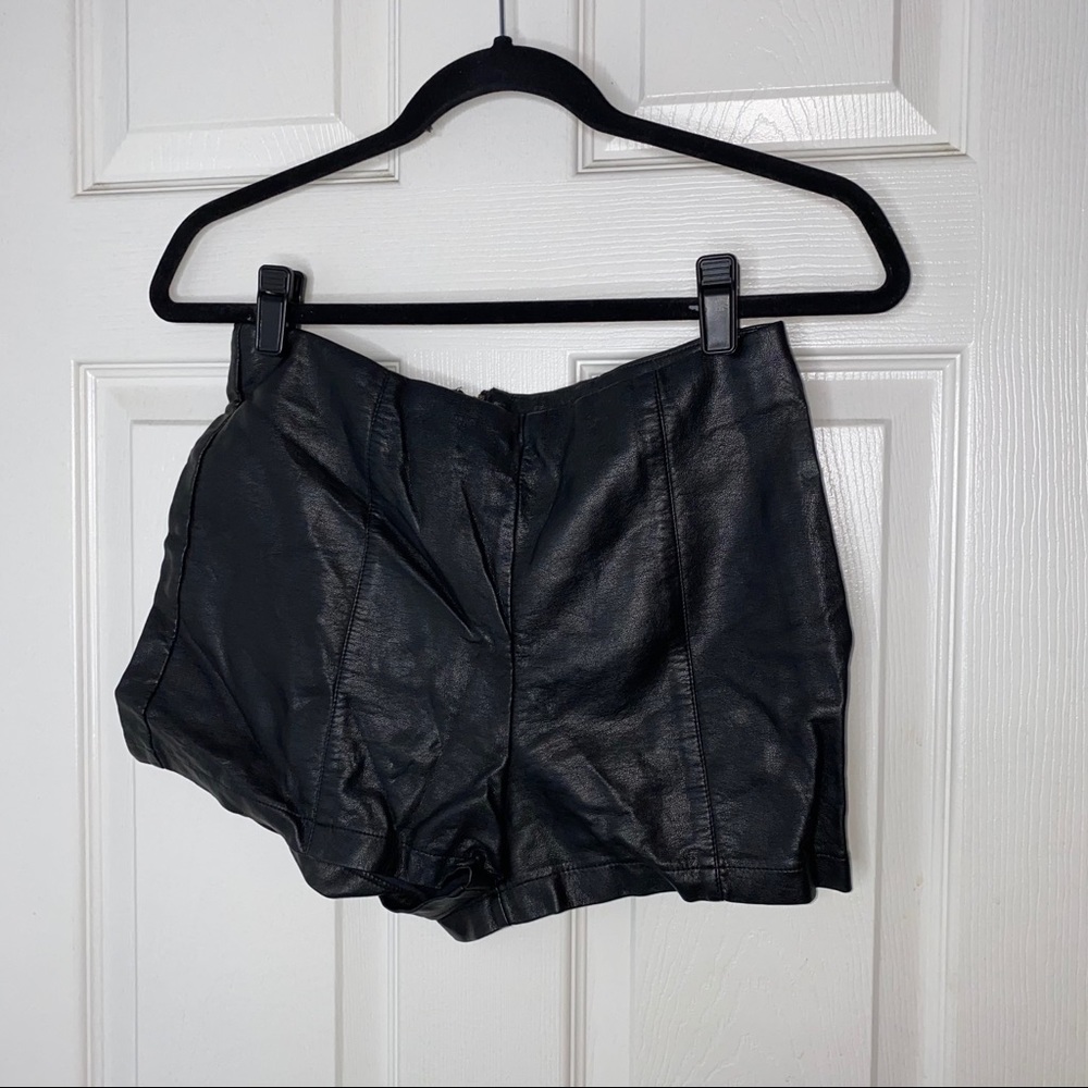 Women’s Leather Shorts